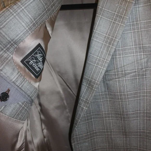 New Cashmere (Loro Piana cashmere) grey blazer44R